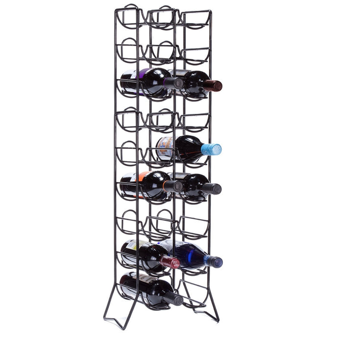 Scaffovino 18 Floor Rack, Black