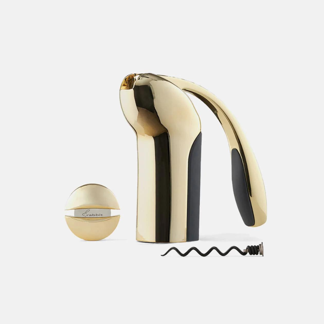Vertical Rabbit Corkscrew - Gold