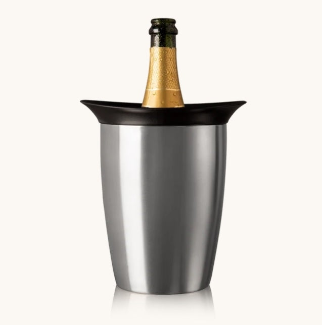 Vacu Vin Active Champagne Chiller Bucket, Stainless