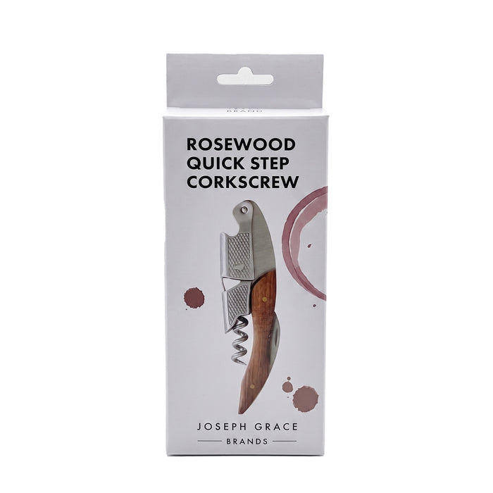 JGB Rosewood Quick Step Corkscrew -- Carded