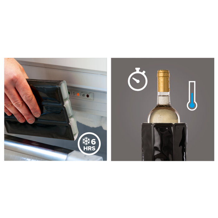 Vacu Vin Active Cooler Wine- Platinum