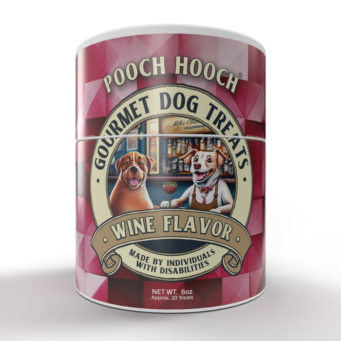 Pooch Hooch Dog Treats - Wine