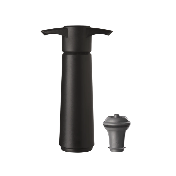 Vacu Vin Wine Saver- 1 Pump, 1 Stoppers- Black