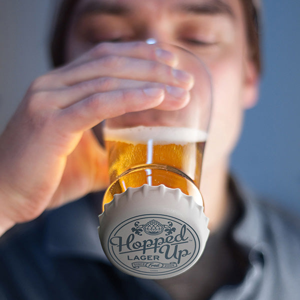 Hopped Up-Beer Glass